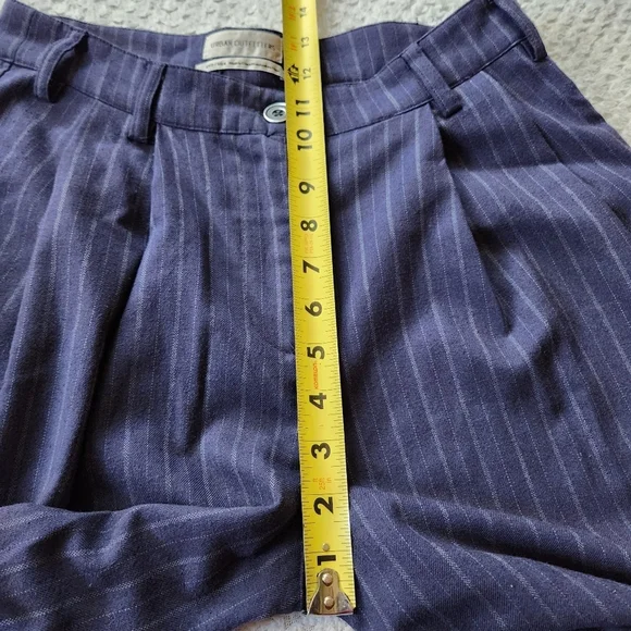 Urban Outfitters Charlotte High Rise Pinstripe Pants Sz 0 - Picture 7 of 8